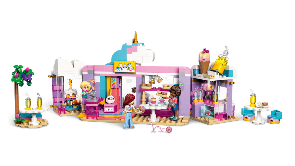 Конструктор Лего Френдс Кафе «Мечта единорога» 42684 | LEGO Friends Unicorn & Fairy Cafe | для ребенка 475 деталей 6+