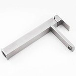 Смеситель для раковины, Frap, корот изл, с картриджем, нерж, F10802-2