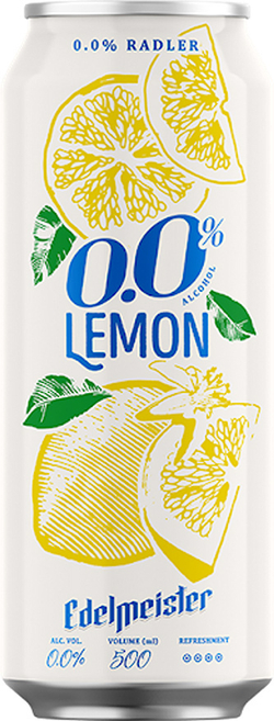Edelmeister non-alcoholic 0.0% Lemon Radler 0.5 л