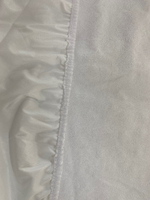 Наматрасник (не промокаемый) в овальную кровать "Машенька" 75*125 см на резинке