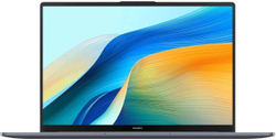 Ноутбук Huawei MateBook D 16 Космический серый 53013WXA (MCLG-X) (16" IPS, Intel Core i5 13420H, 2.1 GHz - 4.6 GHz, 16GB, 512GB SSD, Intel UHD Graphics, Windows 11)