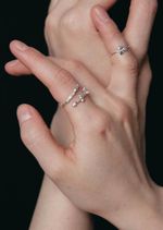 Кольцо Веточка Лиственницы