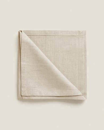 Zara Home столовая салфетка из льна, 50 50 см · 6270/022