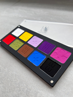 Набор от Юлии Коваль " Вайнеры, пастель на 10 цветов и палитра"