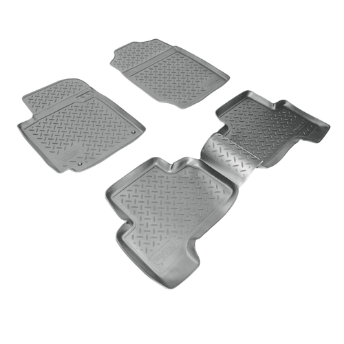 Ковры в салон Norplast/Unidec для Suzuki Grand Vitara (2005-), Серый, 5 дверей, арт.NPL-Po-85-25-G