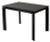 Стол CORNER 120 MATT BLACK MARBLE SOLID CERAMIC/BLACK