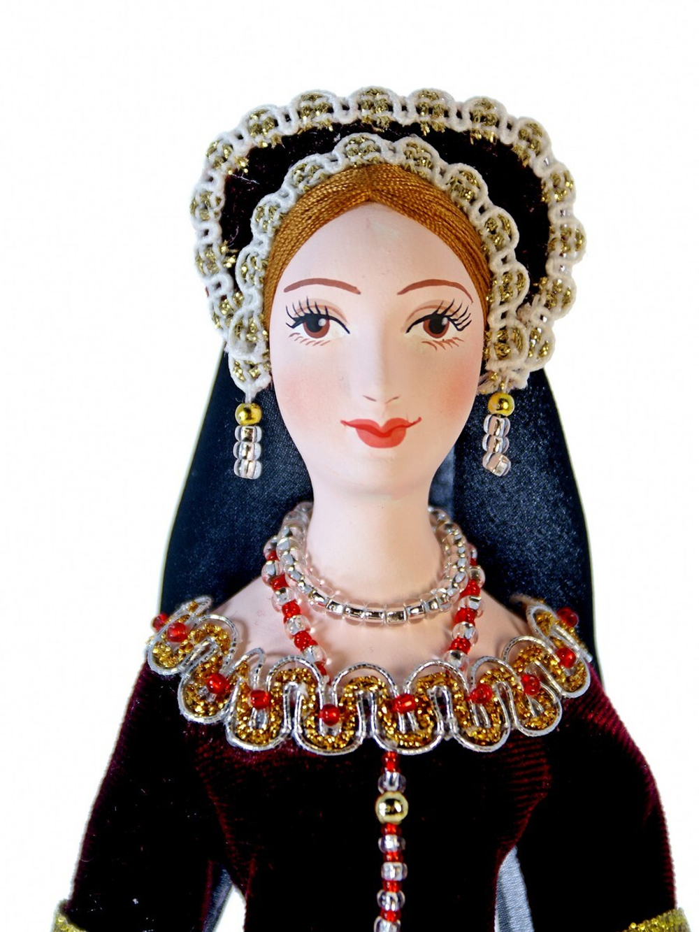 Кукла коллекционная Леди Джейн в костюме 16 века Англия