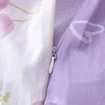 Комплект постельного белья Люкс Сатин 100% хлопок на резинке AR330