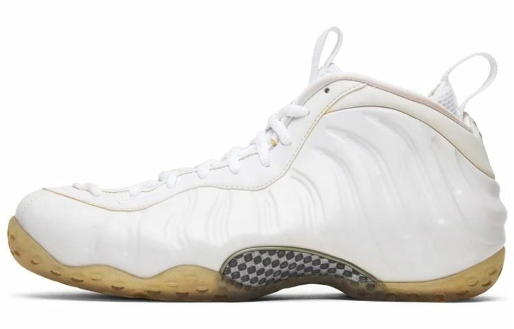 Кроссовки Nike Foamposite One White Out