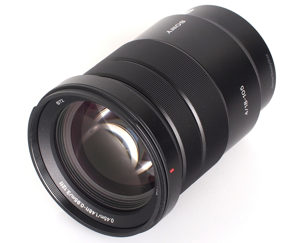 Объектив Sony 18-105mm f/4 G OSS PZ E (SELP18105G), чёрный