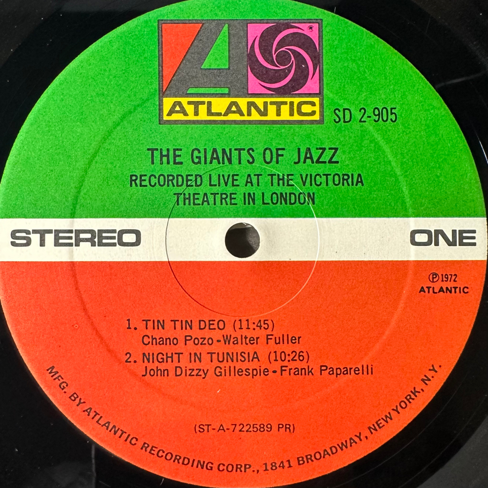 Art Blakey, Dizzy Gillespie, Al McKibbon, Thelonious Monk, Sonny Stitt, Kai Winding ‎– The Giants Of Jazz 2LP (США 1972г.)