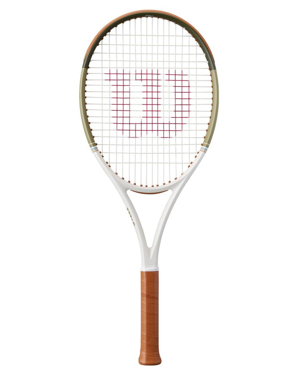Теннисная ракетка Wilson Ultra 100 V5 Desert - brown/green/sand + Струны