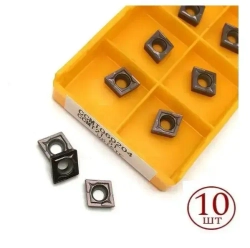 Пластина твердосплавная CCMT060204 VP15TF / 10 штук