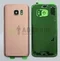 Задняя крышка для Samsung Galaxy S7 Edge SM-G935FD Rose Gold со стеклом камеры