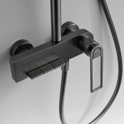 Душевая система Black&White Universe Gun Metal (UK9900MG)