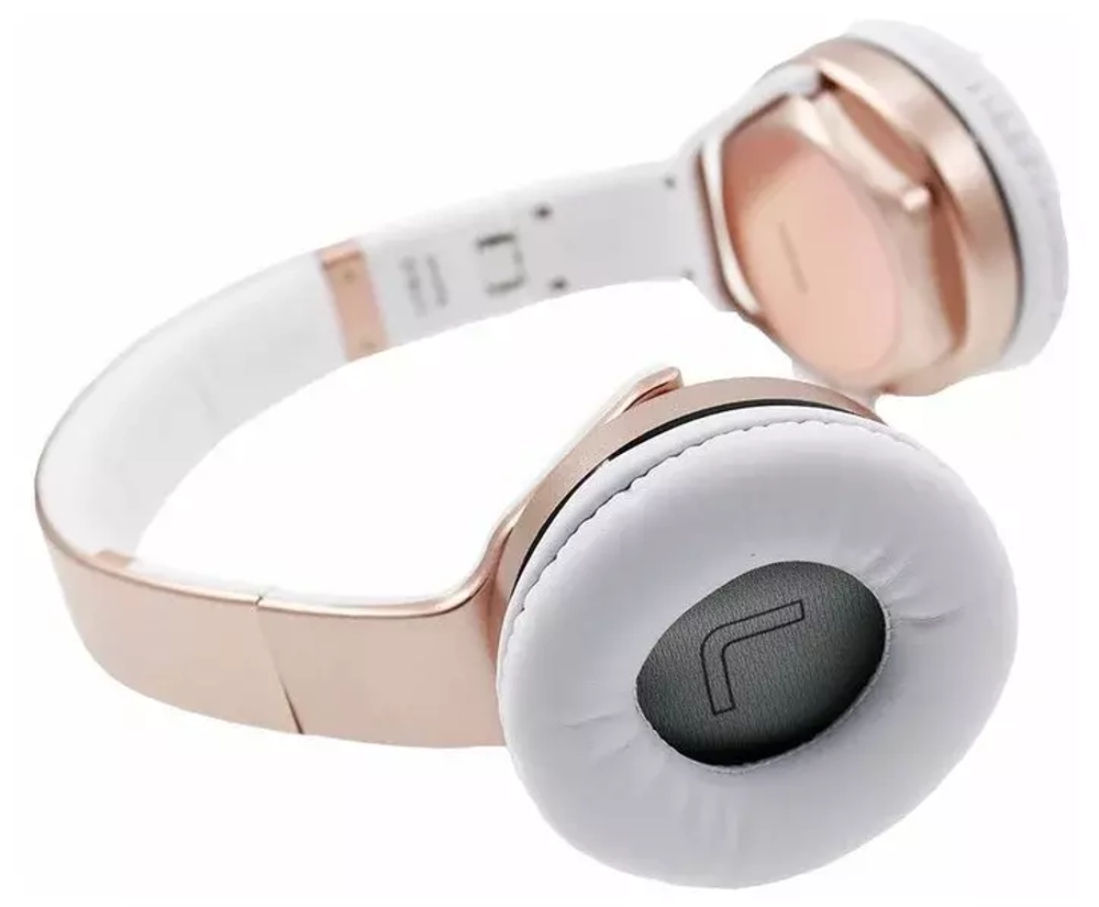 Bluetooth Наушники SODO MH3 Gold, наушники колонка, беспроводные наушники, золото