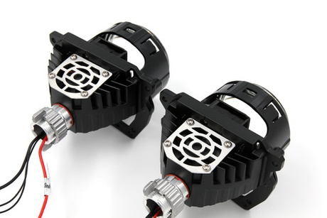 Билед модули M17, 2.5 дюйма, 35W/40W, 6000K, гаечное крепление и 3R (комплект, 2шт)