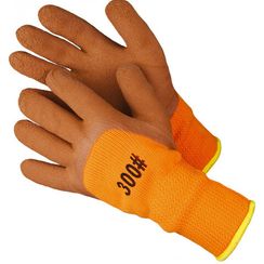 Перчатки акриловые со вспененным латексом 3/4 (до -15 С)