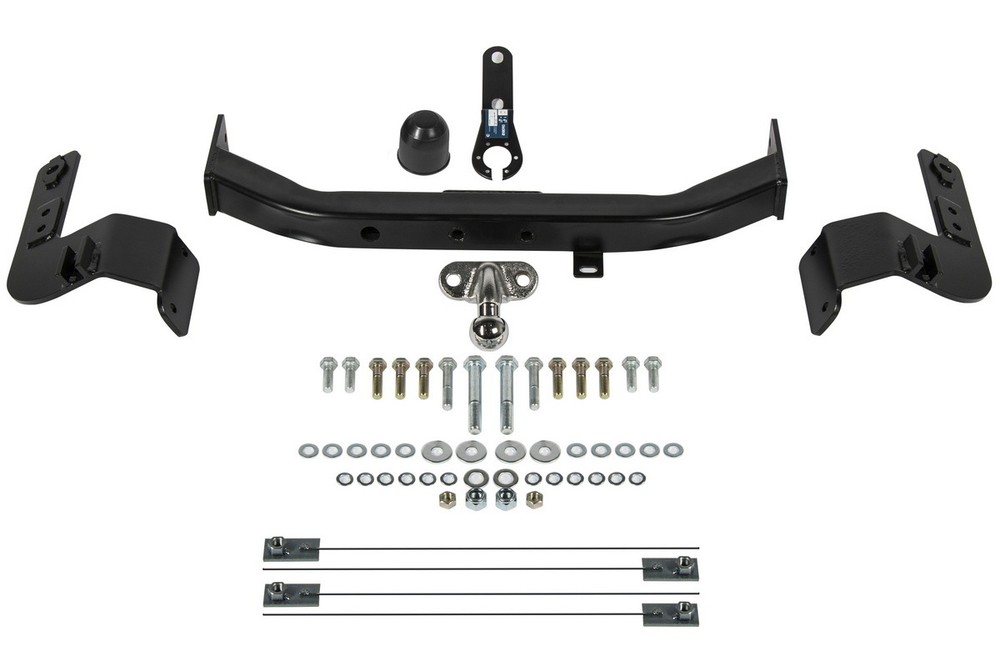 Фаркоп торцевой Berg для Toyota Land Cruiser 200 (кроме Executive и TRD) 2007-2021, шар F, 1500/75 кг, F.5713.001