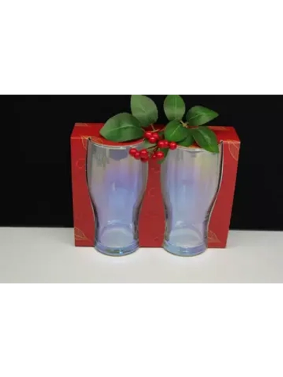 Бокалы пивные 2шт 570мл "Радуга"