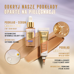 Max Factor Miracle Pure Skin Reset - Подкладка для ухода оттенок 60-80 Light To Medium, 30 ml