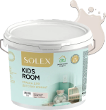 SOLEX Краска для детских комнат KIDS ROOM цв.Маршмэллоу (Pantone 11-0603) 7кг (ИжСинтез)
