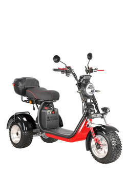 Электроскутер WHITE SIBERIA IKRA 5000W Black