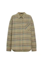 Рубашка в клетку, Молочная