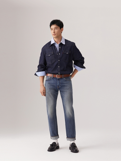 Мужские классические джинсы Levi's 502 Taper 29507-1706