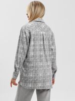 Рубашка Вселенная Виотекс СЕРЫЙ