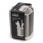 Органайзер для зубных щеток EasyStore Steel белый, Joseph Joseph