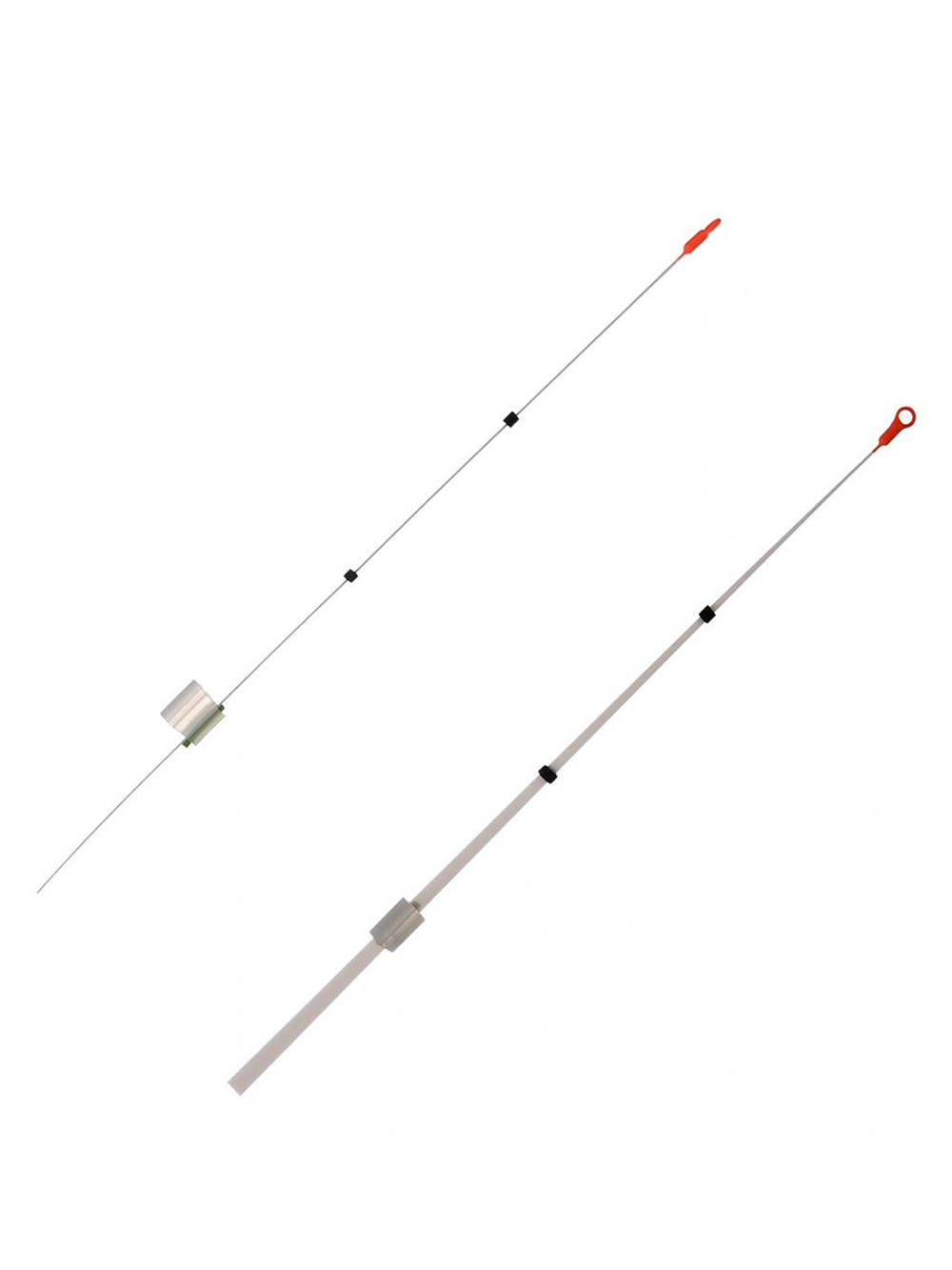 Кивок лавсановый на силиконе Helios NOD S-LS72 (180 мм, жёсткость 0,50) (S-LS725018), 25 штук в комплекте