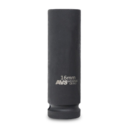 Головка торцевая ударная глубокая 6-гранная 1/2''DR (16 мм) AVS H11216I