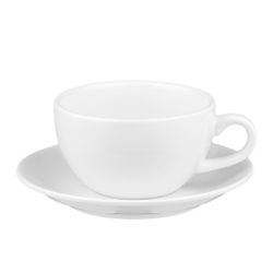 Чайная пара 300 мл белая d 10,5 см h6,8 см фарфор P.L. Proff Cuisine [4]