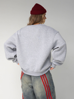 Свитшот оверсайз с принтом old money