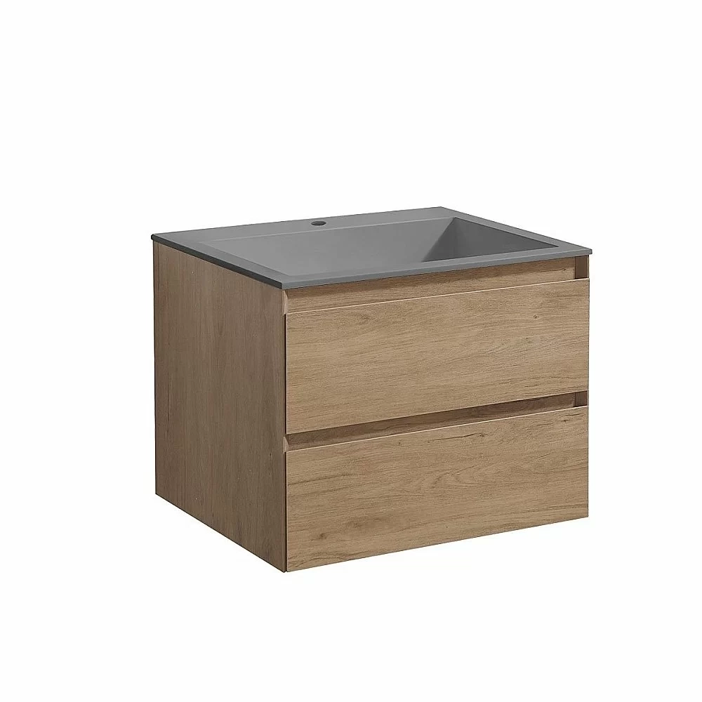 Тумба с раковиной Vincea Luka 60 N.Oak