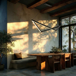 739297 Люстра PALLA 32W LED 1280LM ЧЕРНЫЙ 3000K