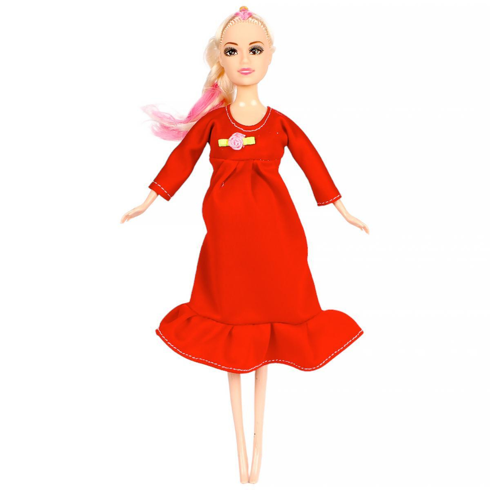 Кукла тип Модель беременная с ребенком, коробка ZR-506B