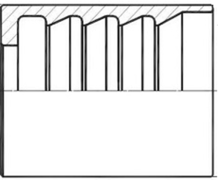 Муфта DN 12 2SS PTFE