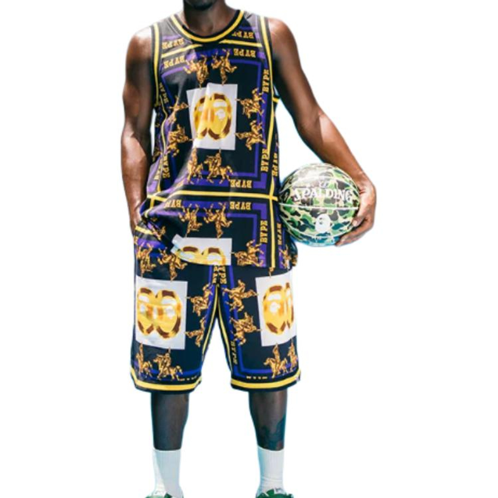 A Bathing Ape Double Ape Head черный