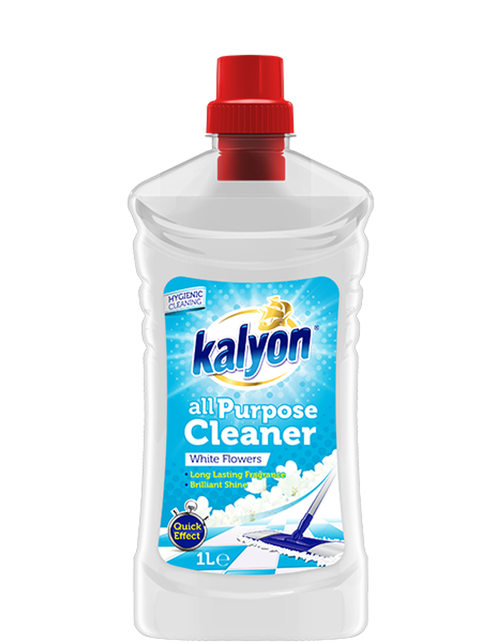 KALYON УНИВЕРСАЛЬНЫЙ ОЧИСТИТЕЛЬ - БЕЛЫЕ ЦВЕТЫ 1000 мл x 12