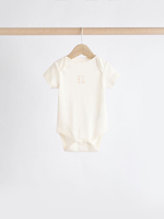 Боди с коротким рукавом для малышей Next N95-280, 5 шт., Бежевый