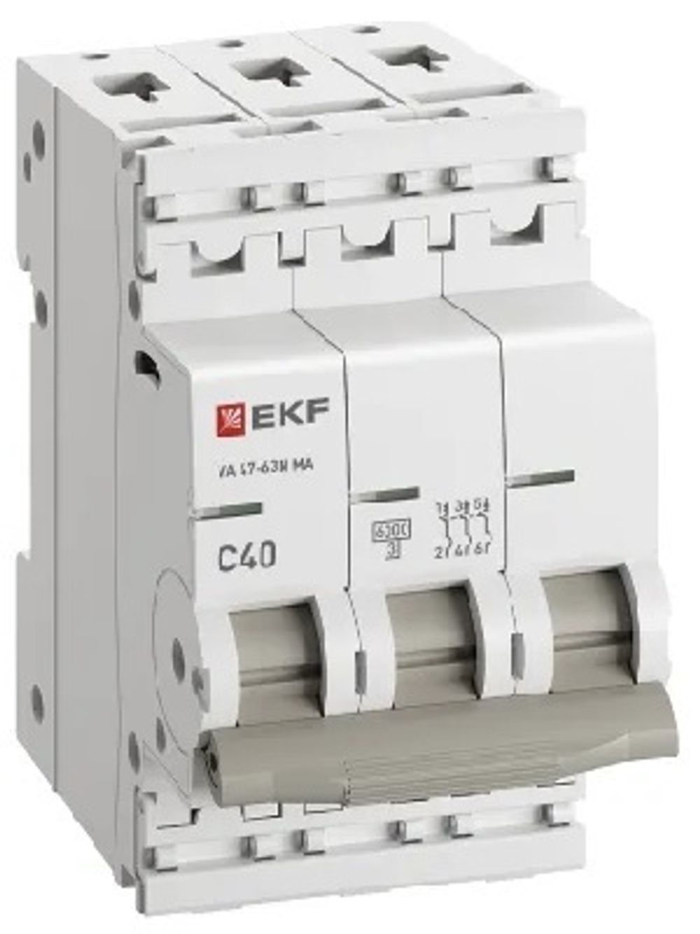 Автоматический выключатель  EKF M63MA6340C