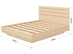 Кровать Грация-160, спальное место 160х200, с основанием