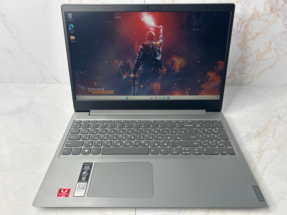 Ноутбук Lenovo ideapad S145-15API. Конфигурация: AMD Ryzen 3 3200U 2.6 ГГц/8ГБ/SSD 512 ГБ/AMD Radeon Vega 3/Windows 11 Домашняя/15.6 "/1920х1080