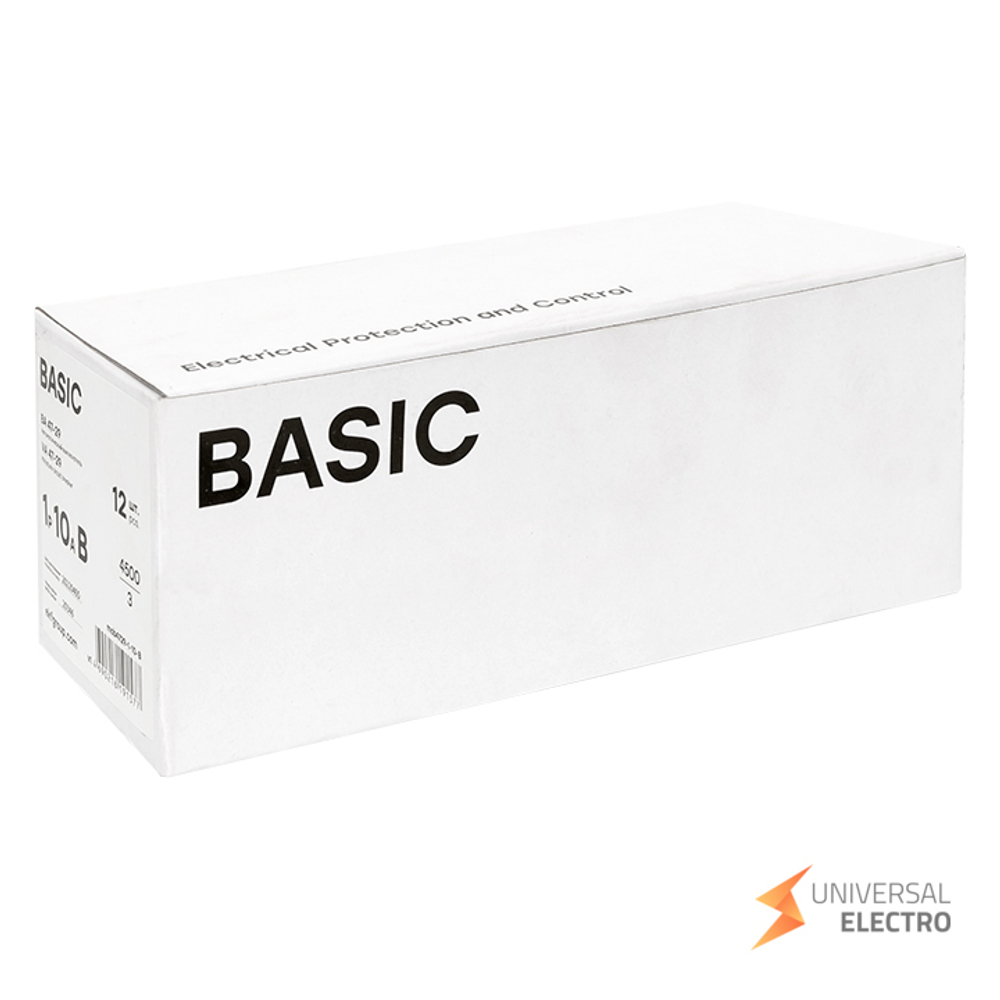 Автоматический выключатель 1P 20А (C) 4,5кА ВА 47-29 Basic