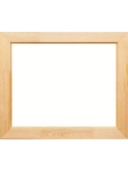 Деревянная рама 55x60 для картин на подрамнике сеч. 60x18