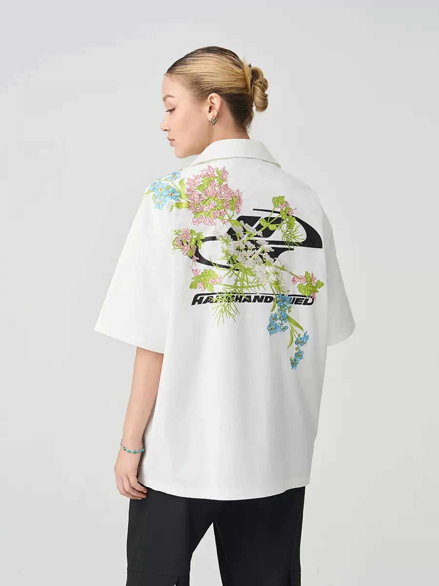 Рубашка HARSHandCRUEL "Flowers" Short Sleeve Shirt