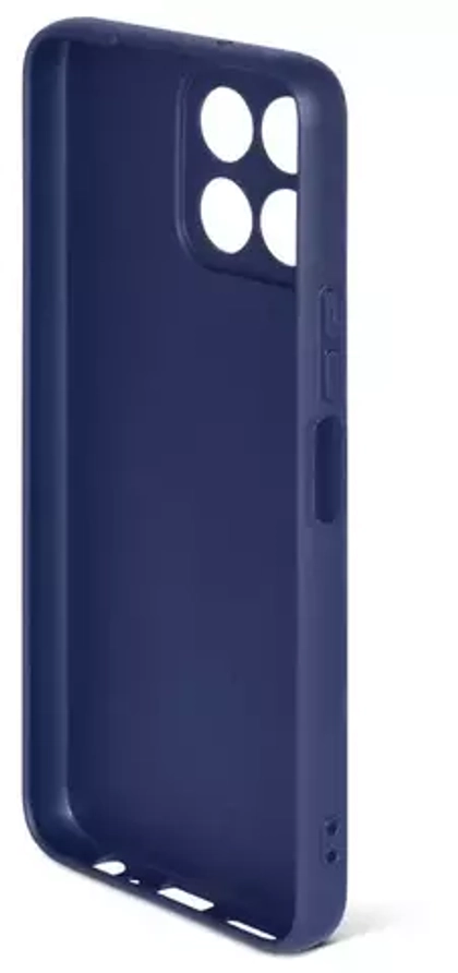Силиконовый чехол для Honor X8 (5G)/X6/70 Lite (5G) DF, blue