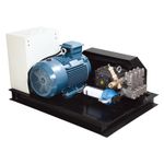 GPW-2821-3KW - Мотор-насосная группа для воды, на раме, давление 30 бар, 50 л/мин, 3 кВт, 380В/50Гц, корпус насоса из бронзы